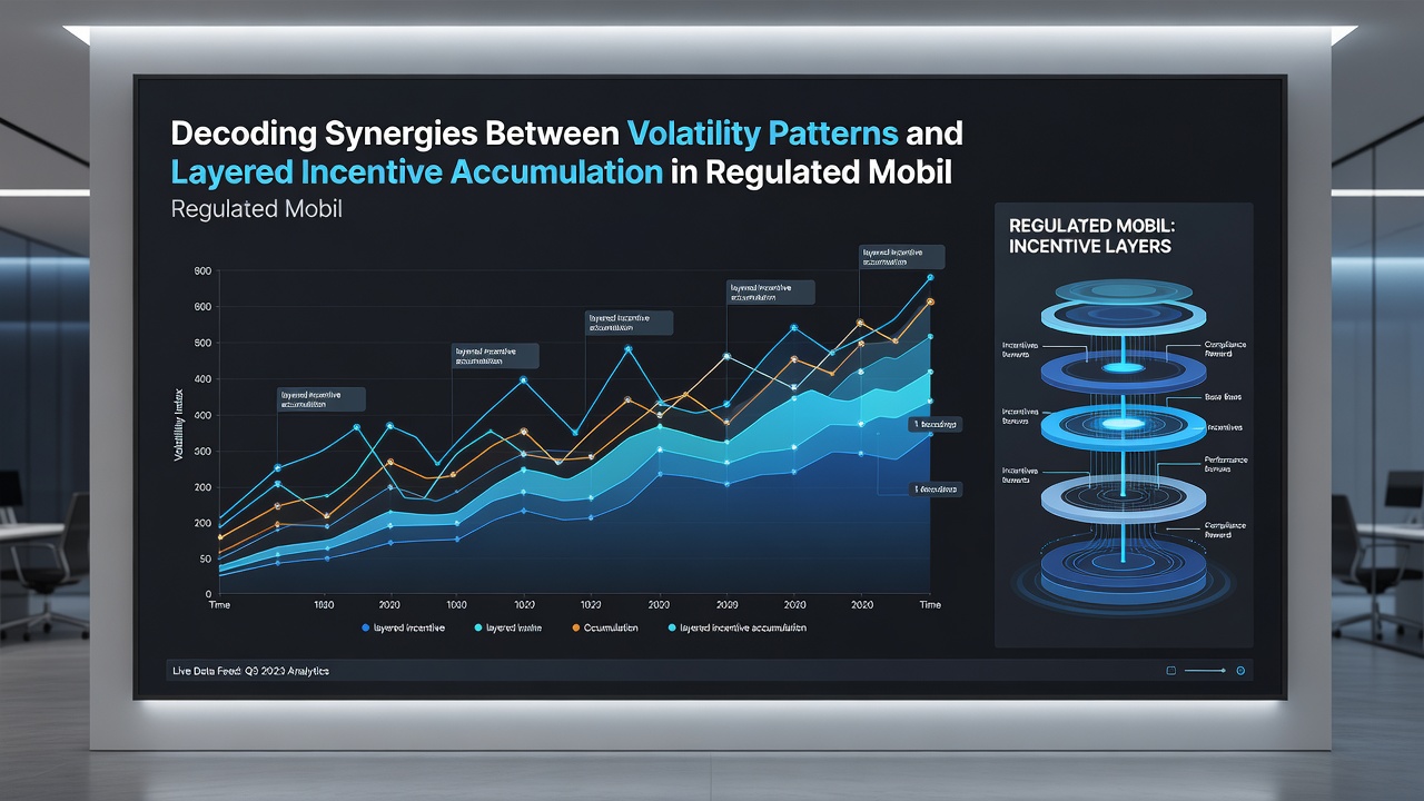 Infographic displaying layered incentive structures mapped against volatility indices from licensed mobile platforms