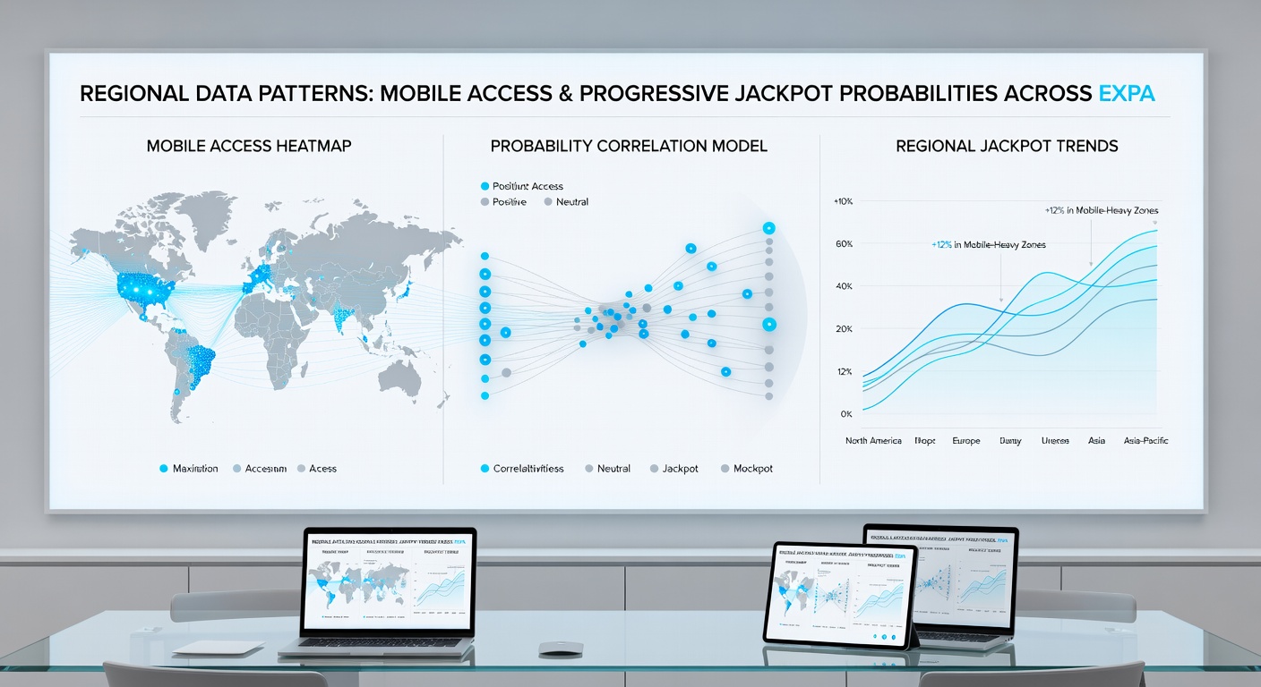 Graph comparing mobile versus desktop progressive jackpot activation rates across multiple US states in 2026