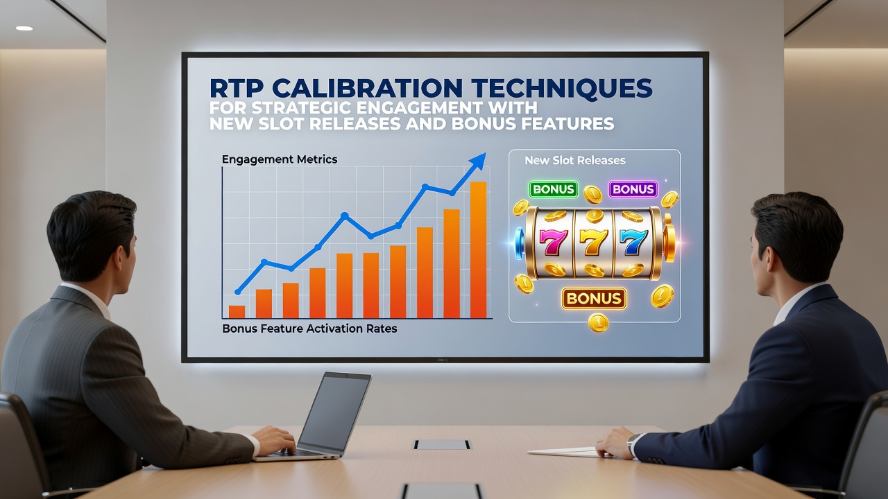 Screenshot of slot game analytics dashboard displaying RTP and bonus performance metrics